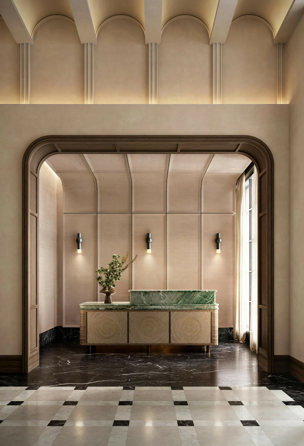 Four Seasons Hotel and Residences Private Residence Lobby in Charleston, SC