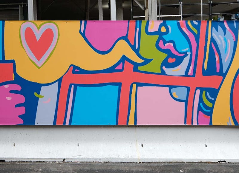 Front & York Construction Fence