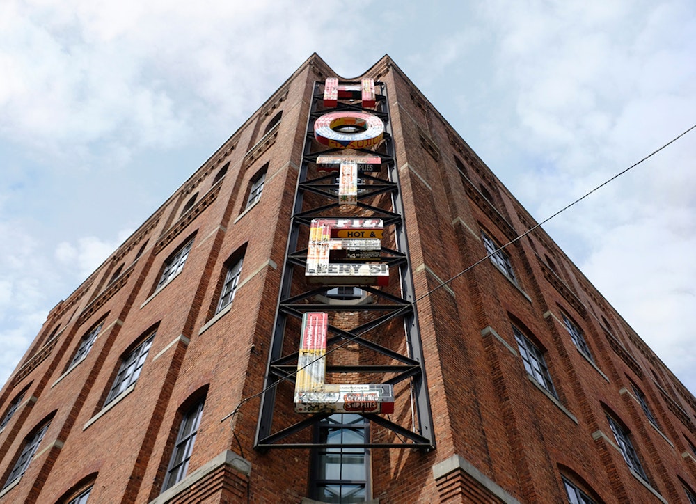 Wythe Hotel Sign